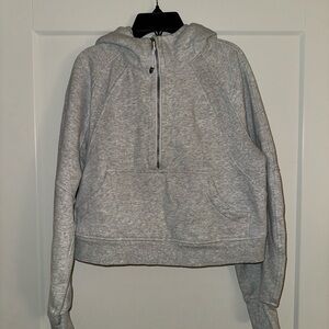 Lululemon Cropped Half-Zip Hoodie